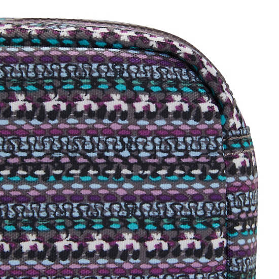 Kipling Gleam Printed Pouch Çanta Gri | TR 1076FD